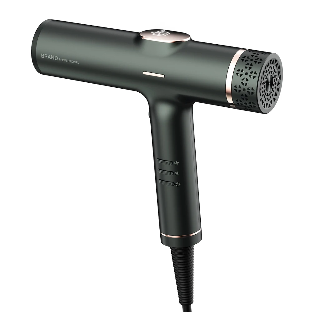 Безлистный Ионный Профессиональный фен Cepillo Secador для ухода за волосами высокоскоростной бесщеточный 1200 Вт