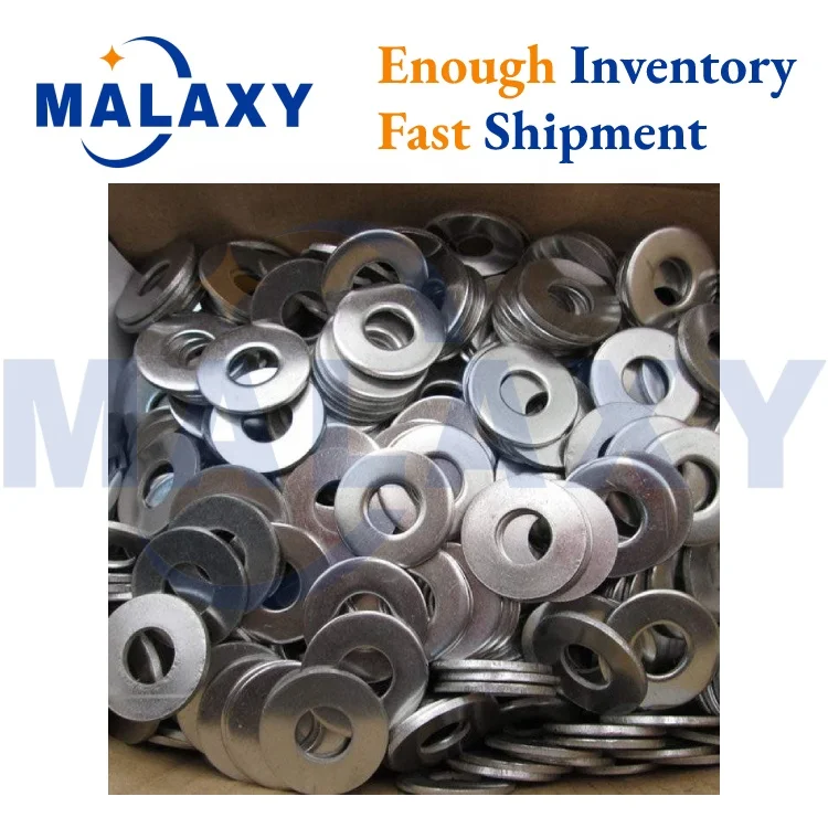 MALAXY Tool Die 3 Inch Brass Copper Crush Sealing Seal Flat Washer