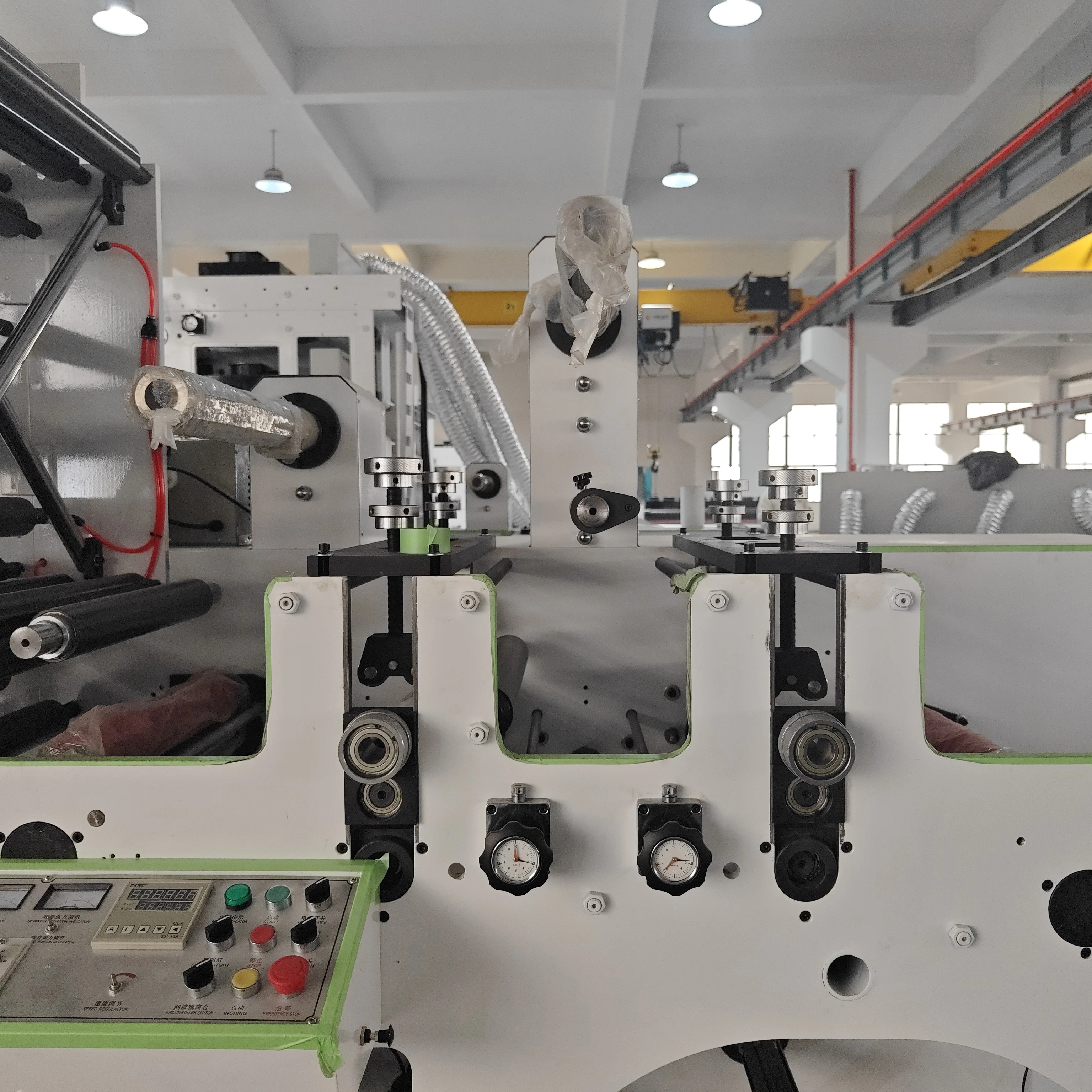 HJRY-420 Four Color Carton Box Cardboard Flexo Printing Machine PET Film Label Paper Cup Flexo Printer Press