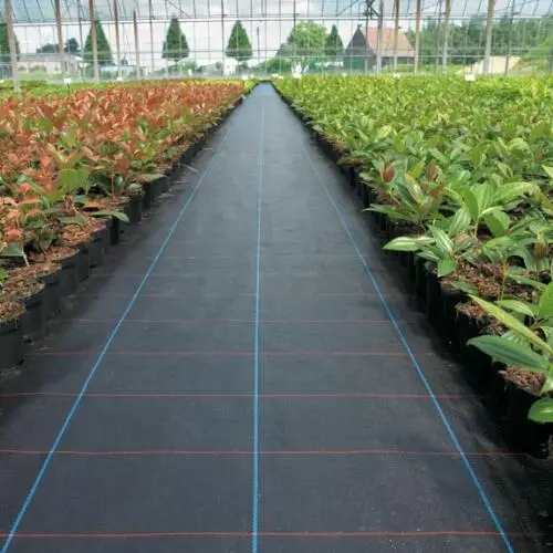 Greenhouse Ground Cover 40Z Weed Barrier Block Landscape Fabric Heavy Duty Gardening Mat Weed Control