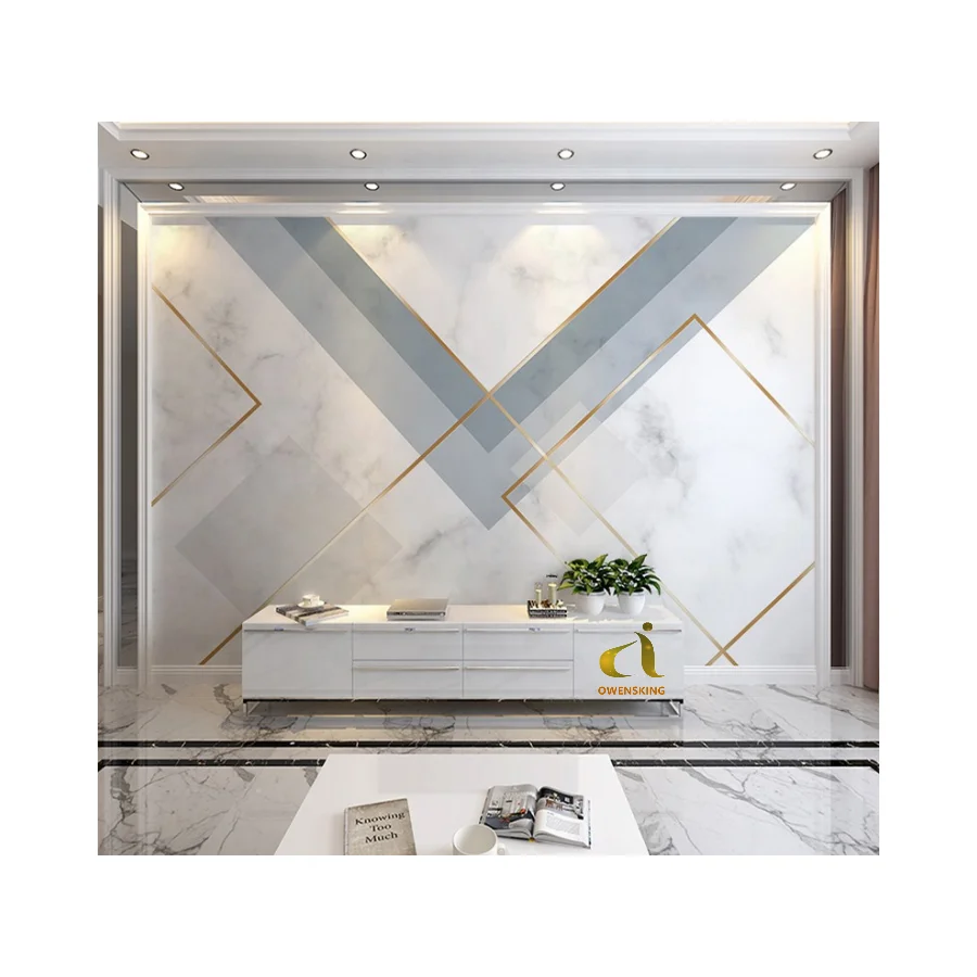 New Design Bedroom Wallpaper home wall decorative PVC wall panel