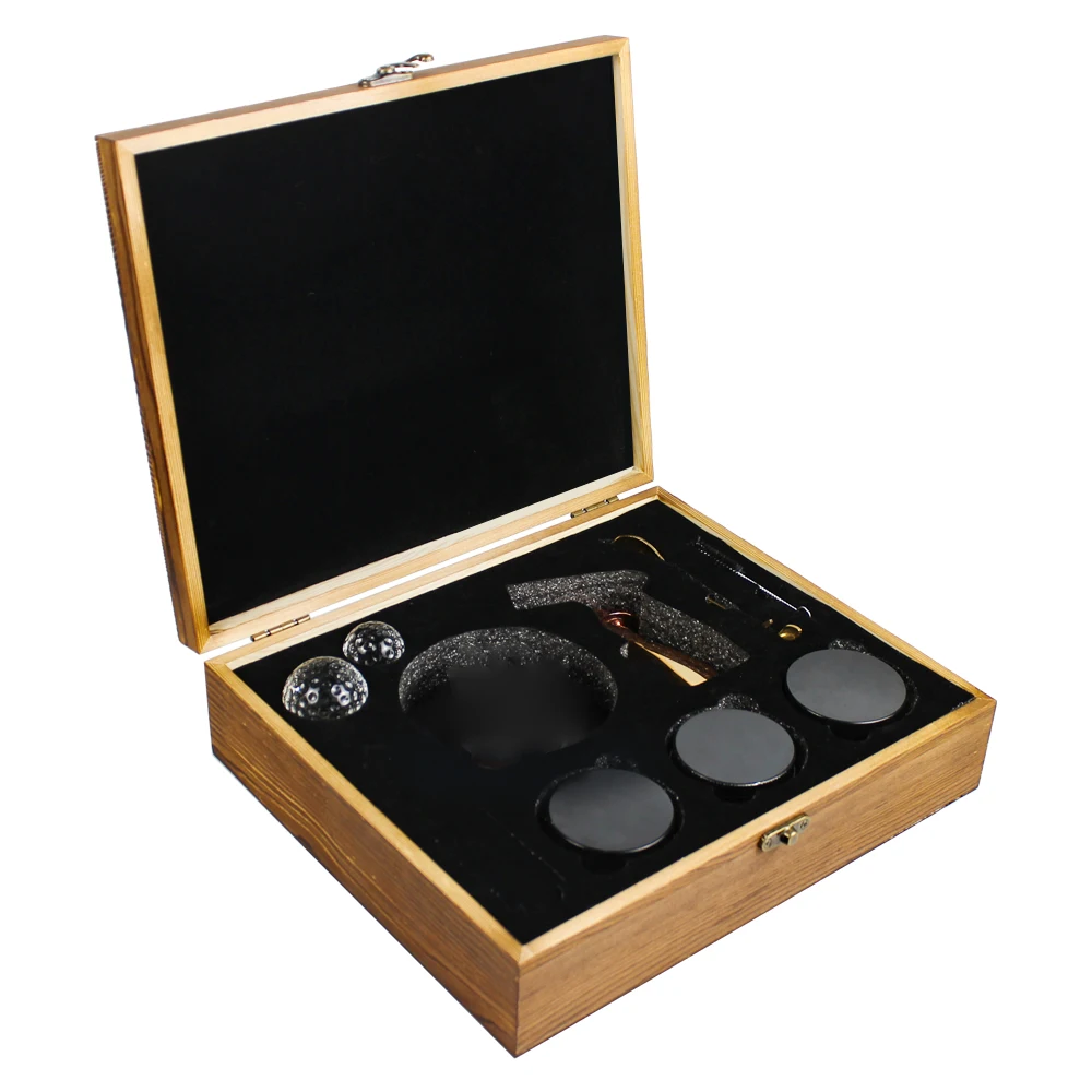 Promotional holiday gifts flavour blaster pro whisky cocktail smoker kit with torch and wood chip