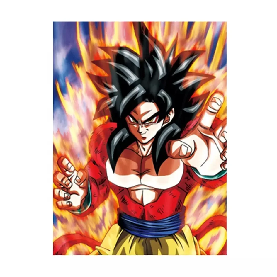 Custom Japanese Anime 3D Poster Motion Pictures 3D Flips Effect Anime Poster for Wall Decors