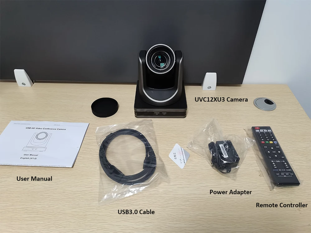 Short Delivery Date 72.5 Degree Wide View Angle 340 Degree Pan 2D 3D DNR USB Webcam Conference Camera