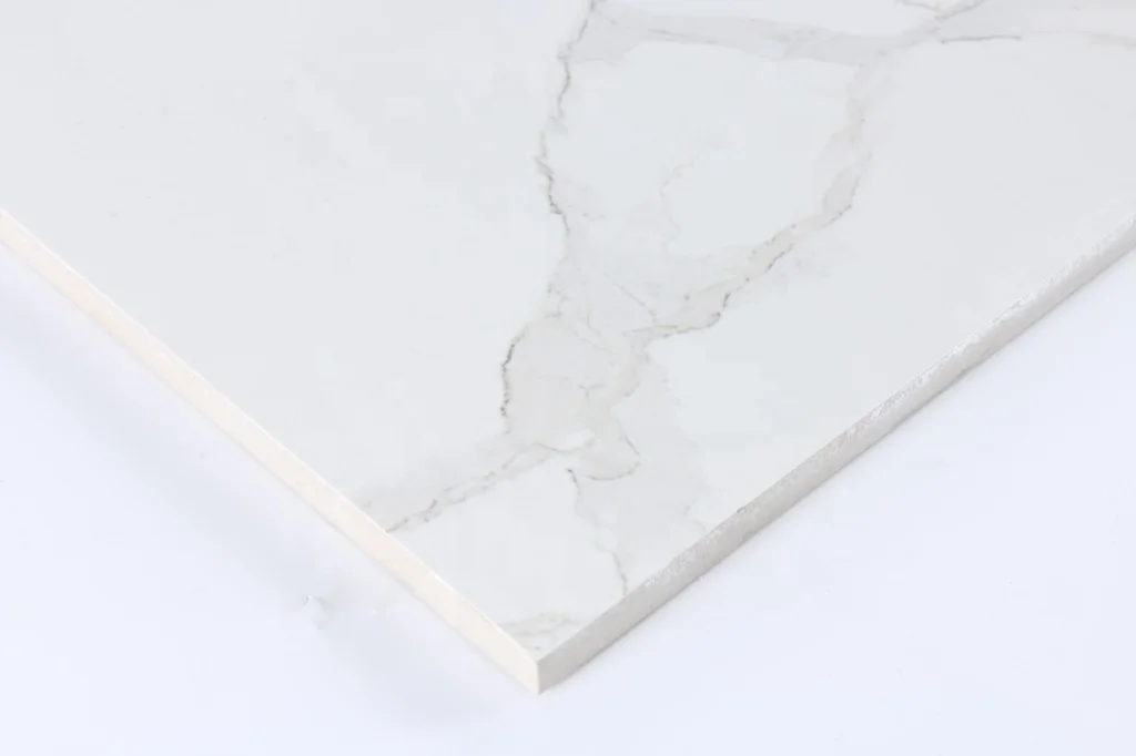 Modern Black Gold 600*600 Interior Hotel Porcelain Plastic Tiles Marble FBasin Faucet Bricks Edger Borders Glazed Tiles Foshan