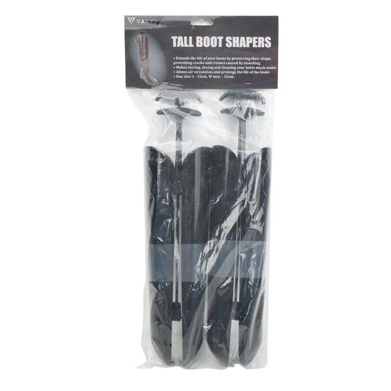 Wholesale Winter Plastic Boot Brace Adjustable Shoe Tree Adjustable Elastic Boot with Plastic Clip Set spring Shoe Brace