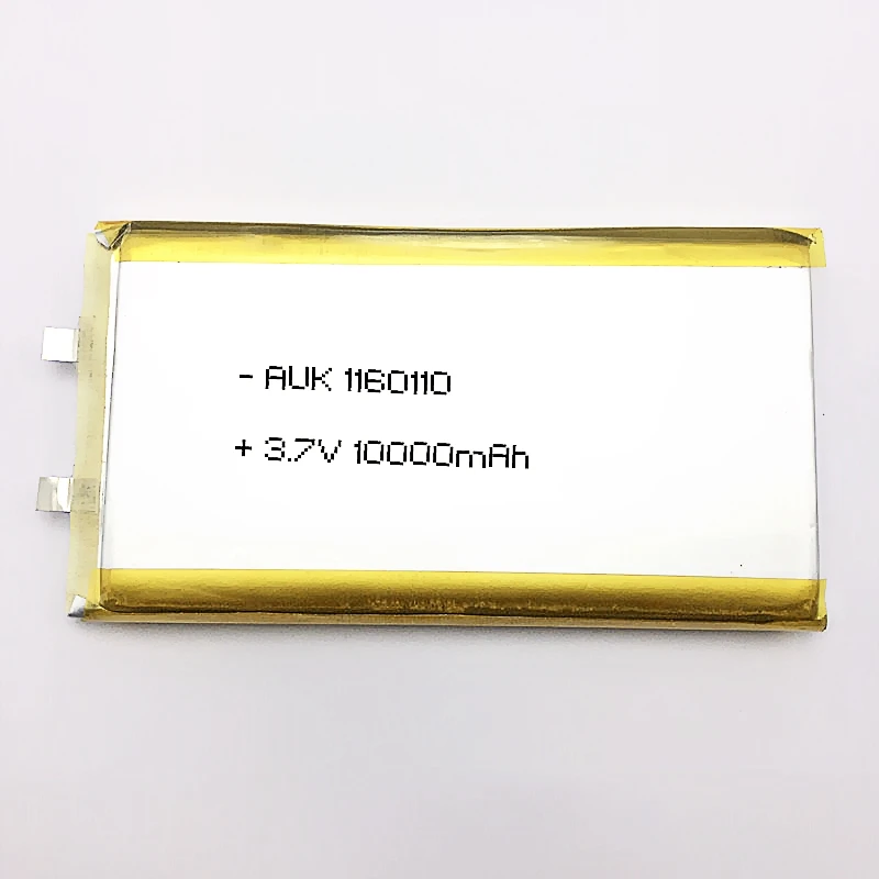 High capacity lipo battery 3.7v 10Ah 10000mAh 1055125 1060115 li polymer battery for PC Laptop Tablet