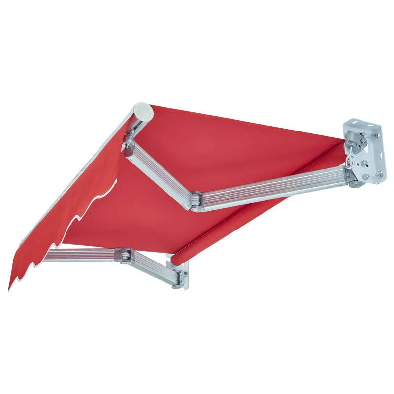 Manufacturer Rain Canopy Window Roof Cover Folding Arms Sunshade Outdoor Patio Retractable Awning