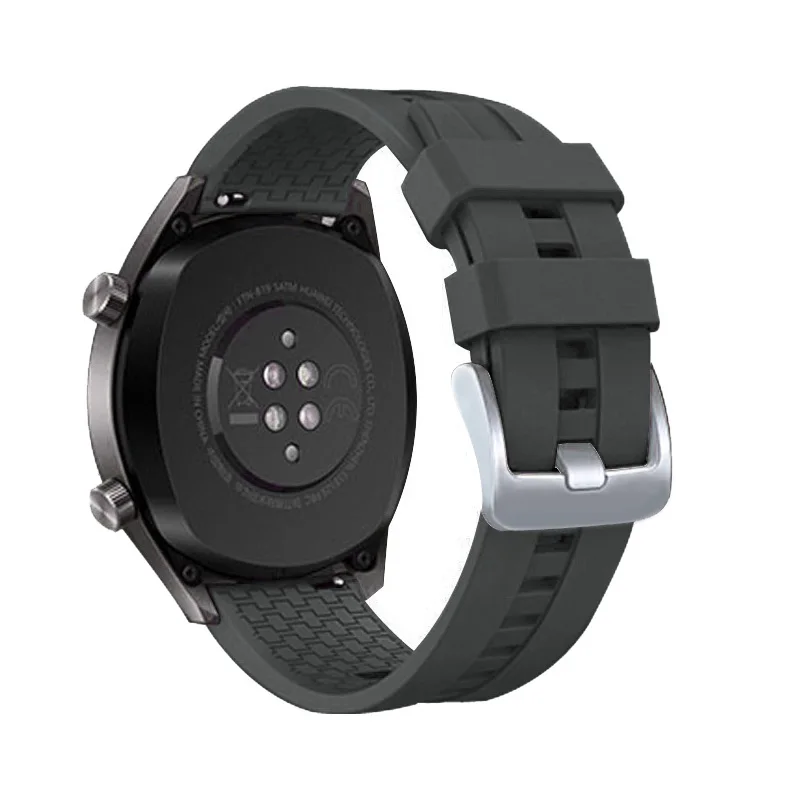 New Arrival 22mm Silicone watch strap for Huawei Watch GT/GT2 46mm/Samsung Gear S3 rubber Replacement huawei  watch bands