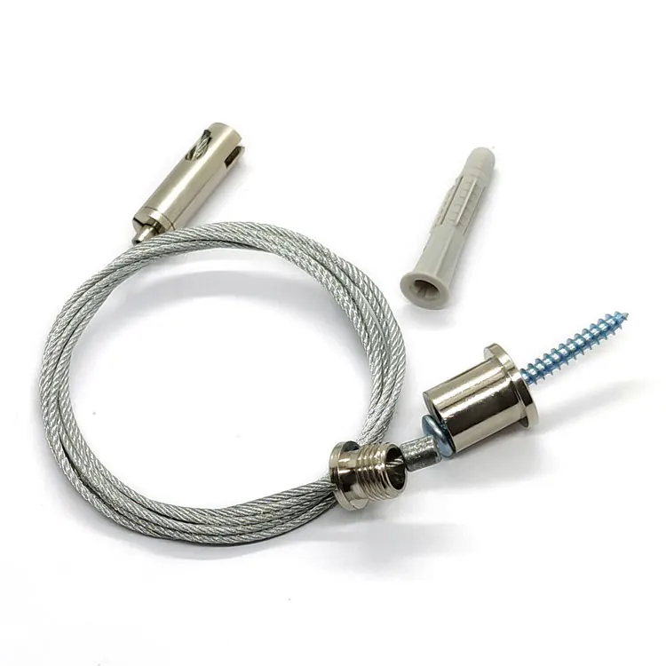 Cable Lighting hanging Kits With  Stainless Steel Wire Rope