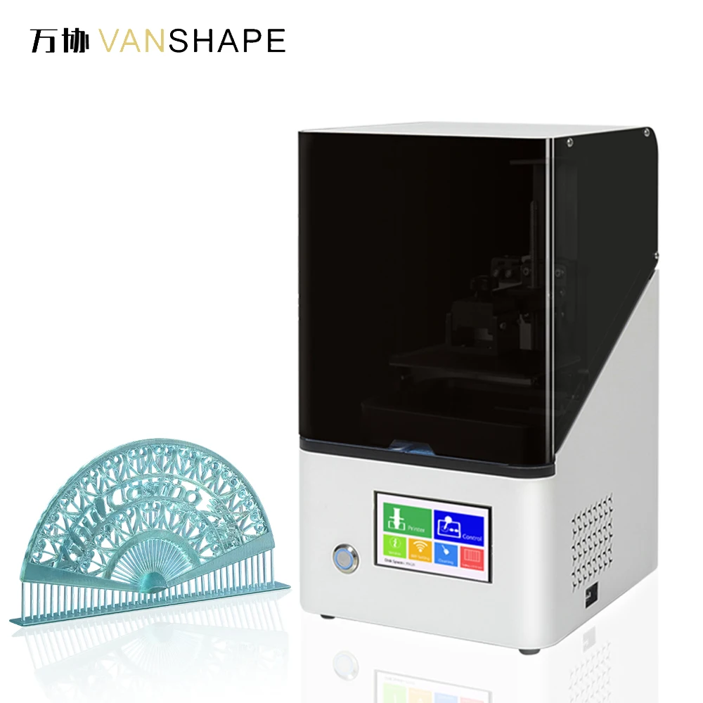 3D-принтер Vanshape с высоким разрешением для УФ-отверждения ЖК-дисплей ювелирных изделий стоматологических моделей образовательных настольных