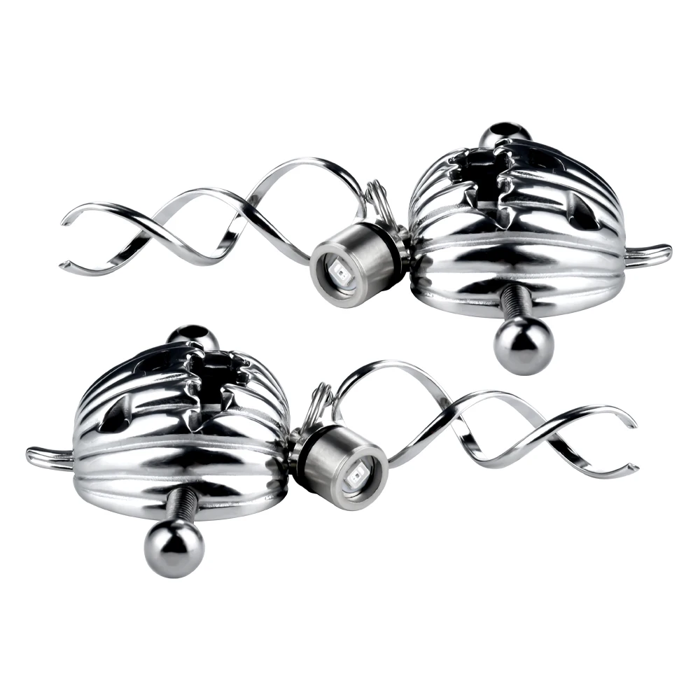 Steel Pumpkin Nipple Clamps Halloween atmosphere gift for adult nipple stimulator