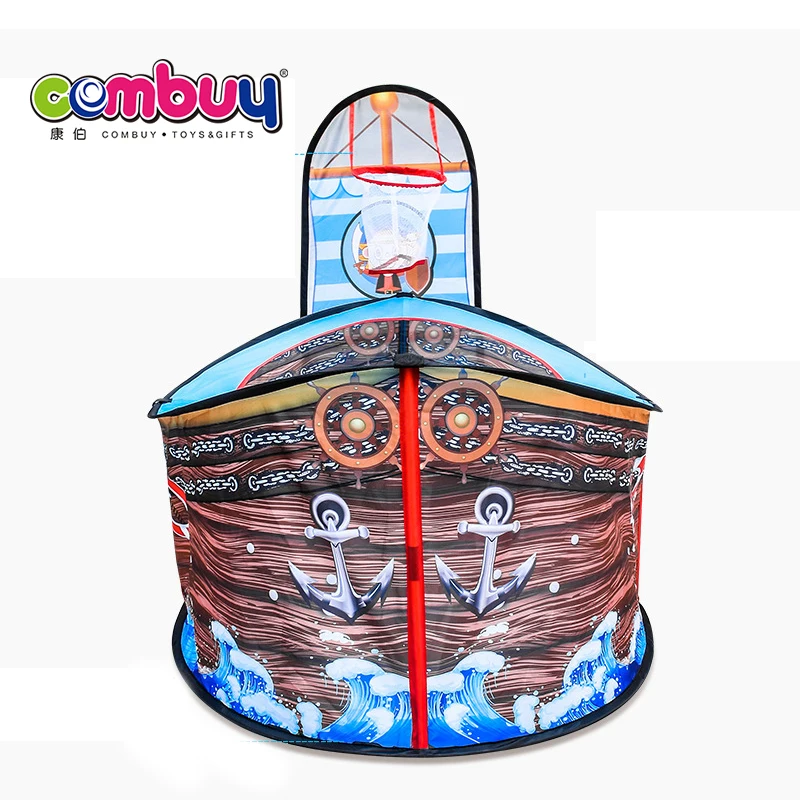 Newest Product Pirate Ship Set Ball Game Children Indoor Tent