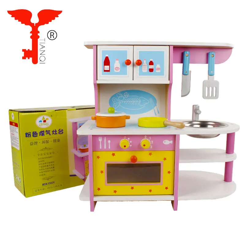 New Products Kid Wooden Kitchen Set toy Wood Kitchen Kid