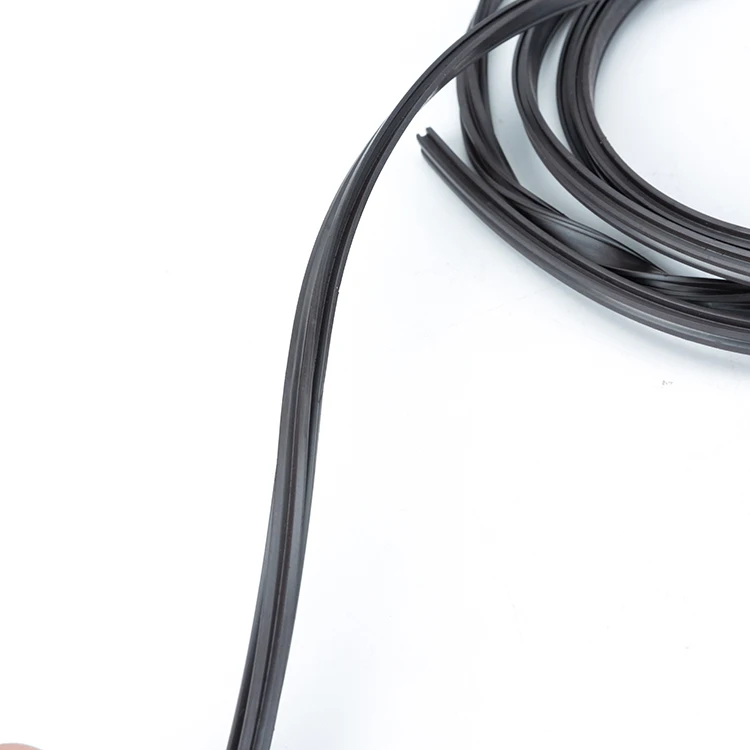 Thin Black Double Side Self Adhesive  Rubber Magnetic Tape Strip Roll Flexible Magnetic Tape