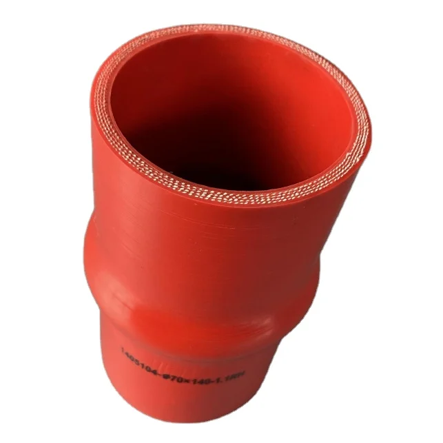 Straight Bellow Reduction Auto Parts Silicon Rubber Hose