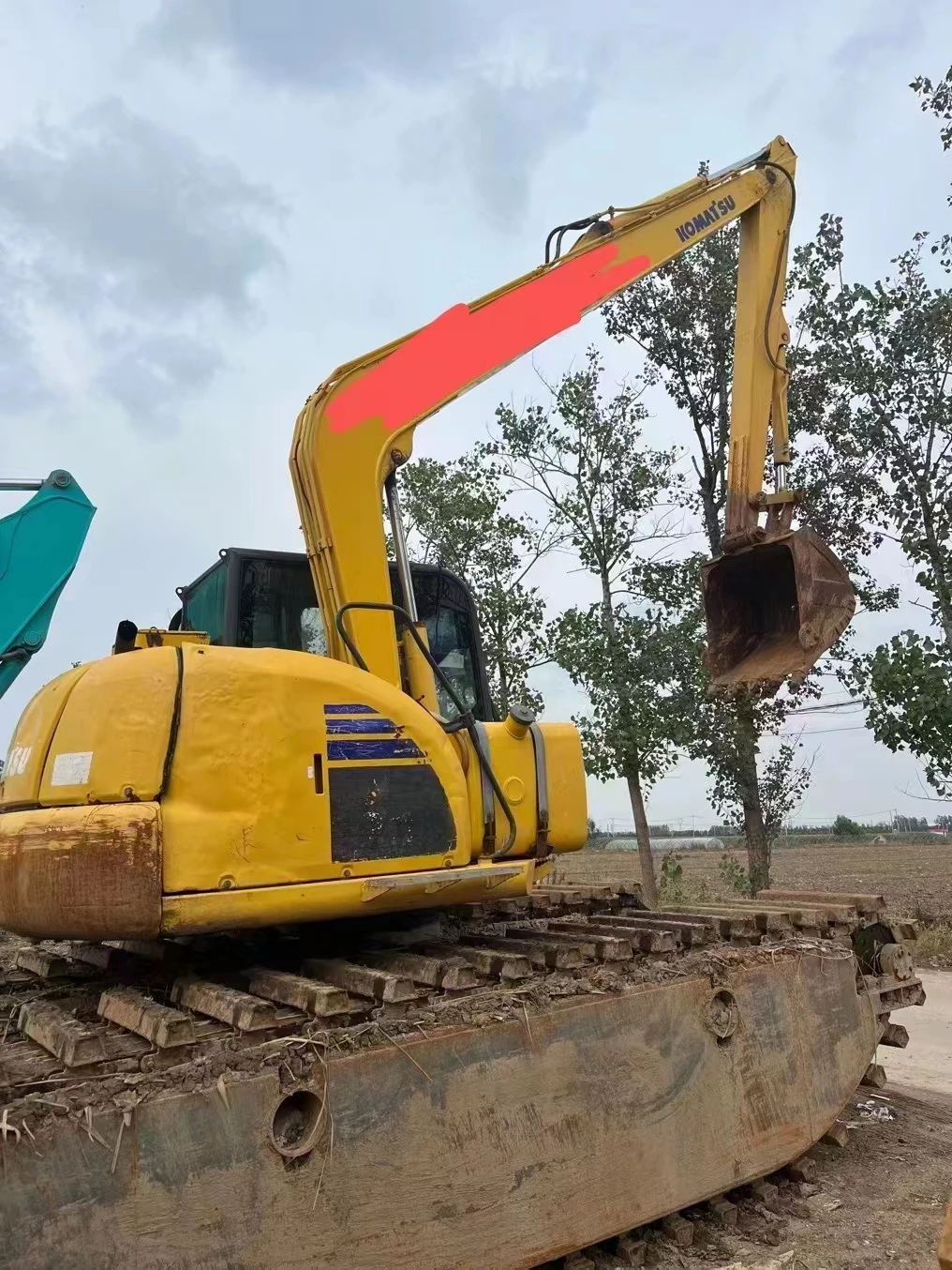 Used komatsu PC70-8 Deep Water Swamp Amphibious Dredger Mini Excavator for Hot Sale