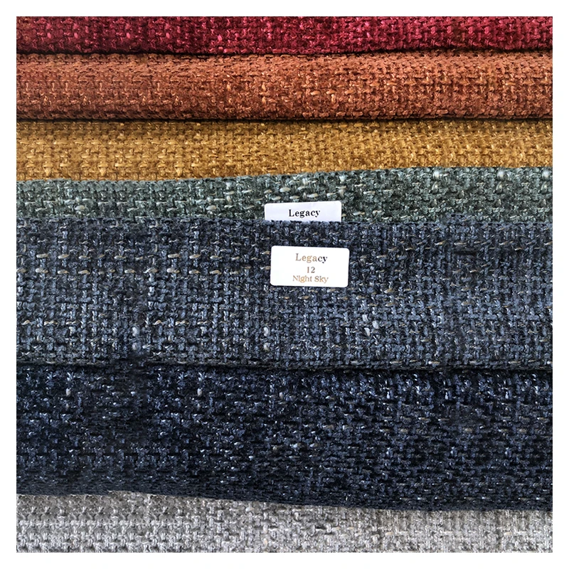 Wholesale Yarn Dyed Decorative Soft Sofa Upholstery Fabric With Chenille For Furniture