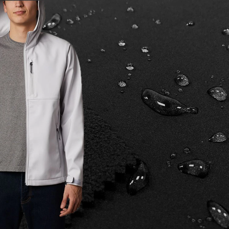 Горячая Распродажа Водонепроницаемый 4 Way Stretch Softshell связь полиэстер флисовая