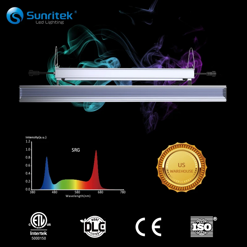 530W 660W grow lights leds Full Spectrum commercial hydroponics system vertical Led Grow Light for garden greenhouses