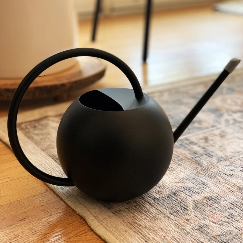 Garden Supplies Indoor Outdoor Cute Metal Steel Kids Watering Can Pot With Long Spout For Houseplant