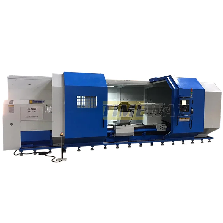 Loading 8 tons Heavy Duty Cnc Lathe Horizontal Cnc Lathe with FANUC CNC system