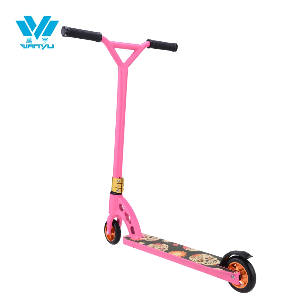 100mm Aluminum STUNT SCOOTER Freestyle Trick Scooter