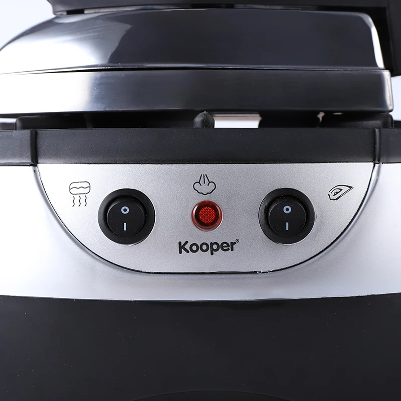 Classical model steam generator iron with cord rewinding & wooden cord