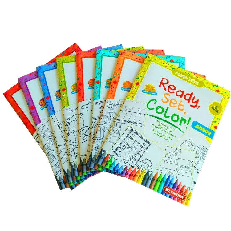 Children Customized Painting Coloring Drawing Picture Book