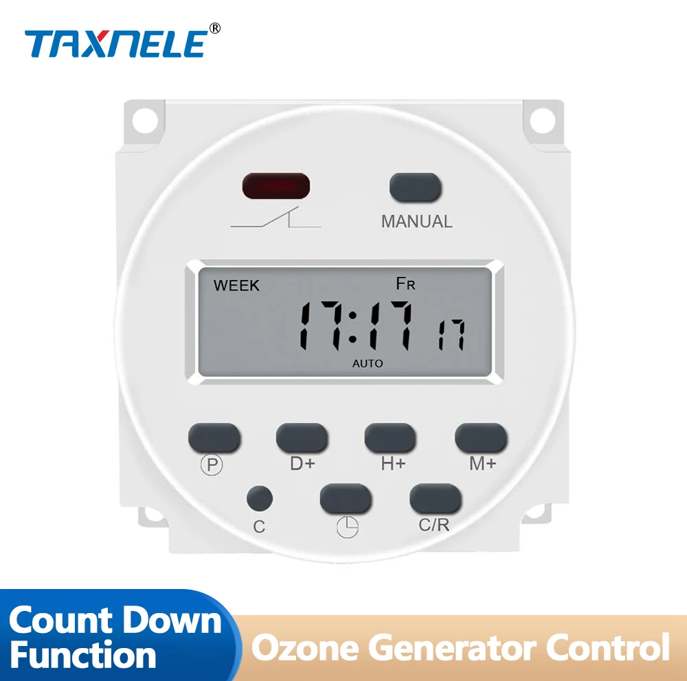 
Programmable Timer Switch CN101A 220VAC Digital LCD Count Down Time 16A Power Week Mini Timers CN101 