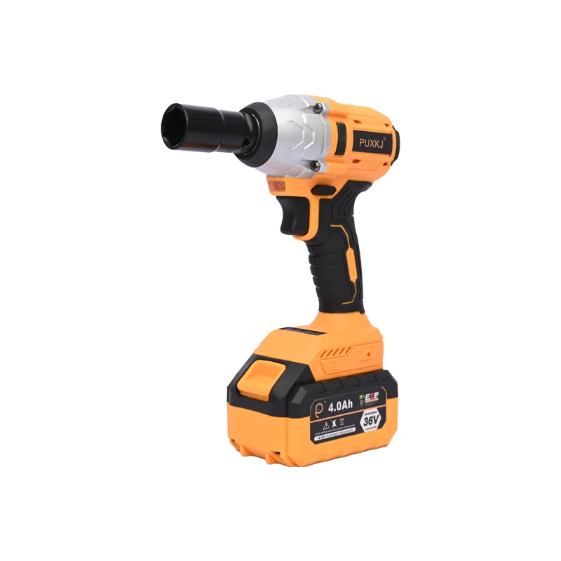  PUXKJ 36v pistola de impacto electrica сверхмощная Ударная дрель Беспроводная с высоким крутящим моментом Электрический Крутящий момент fabeltics низкоударный гаечный