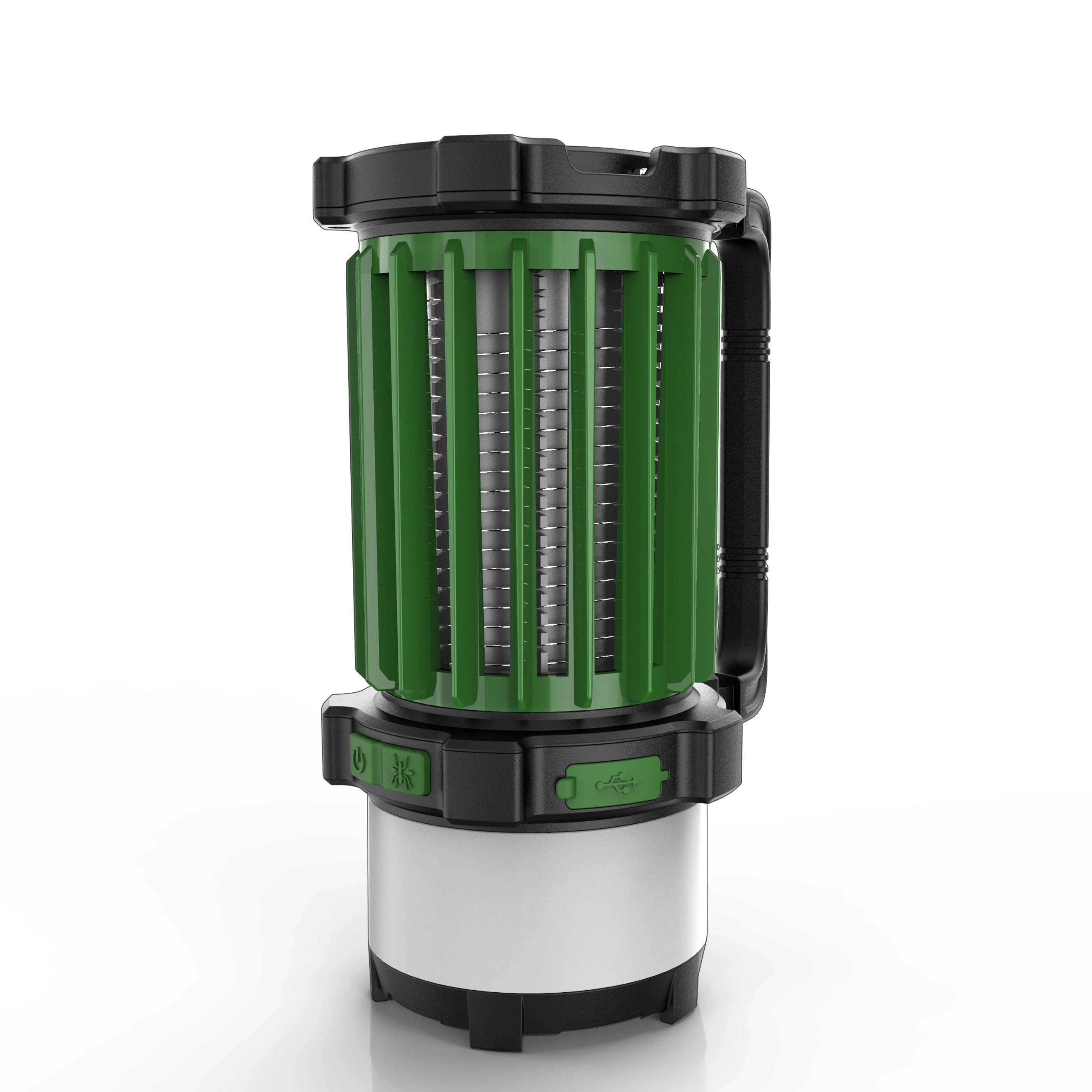 
Outdoor Flashlight Camping Rechargeable Light 5 in 1 Portable Waterproof LED Lantern Mosquito Killer Net 