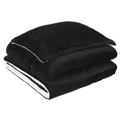 Reversible Two-sided Elegant Down Alternative Fluffy Comfort Plain Comforter