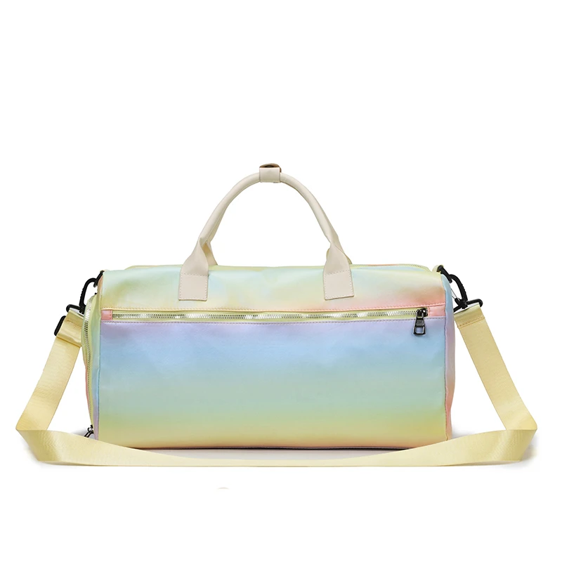 The new gradient large-capacity travel bag dry and wet separation storage bag independent shoe warehouse luggage bag