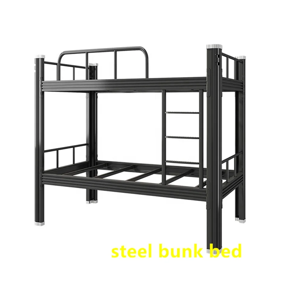 School Dormitory beds Metal kids Bunk Bed  Cheap Adult Bunk metal bed