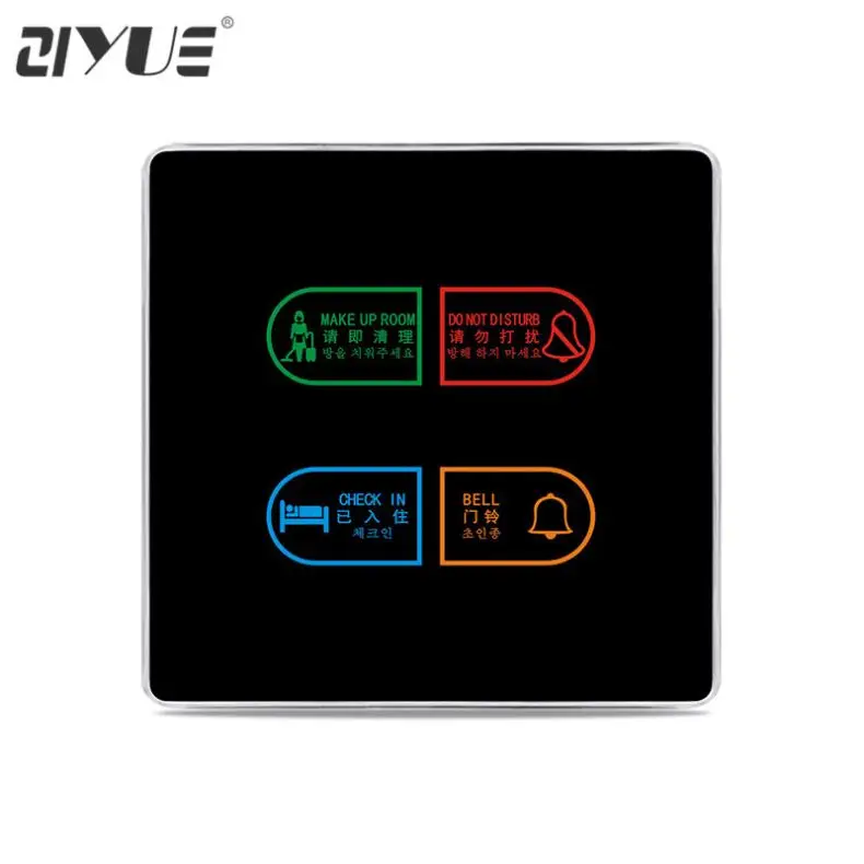 Cheap Dnd Tempered Glass Wall Switch Panel