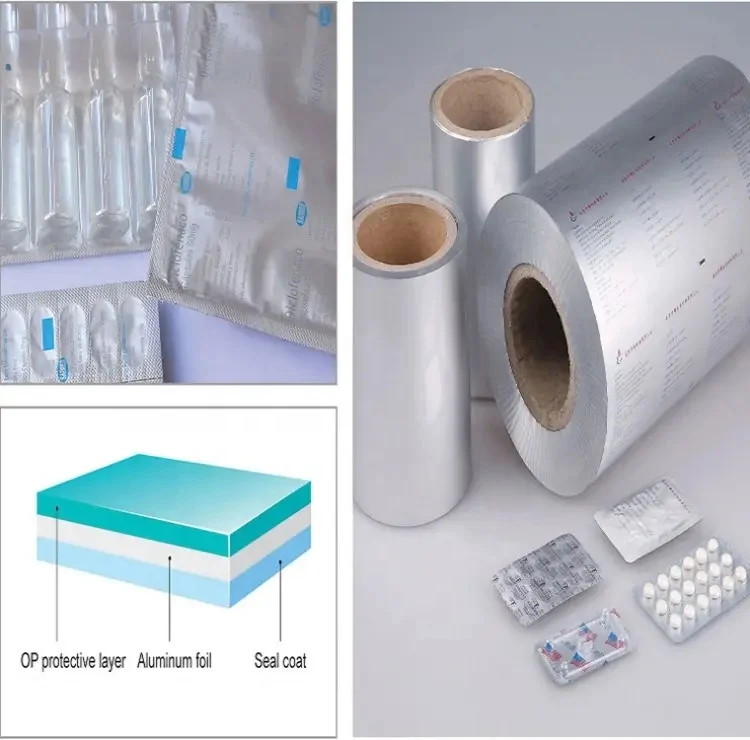 Strength Factory   Customization 20 micron Pharmaceutical pills Blister packaging Aluminum Foil roll