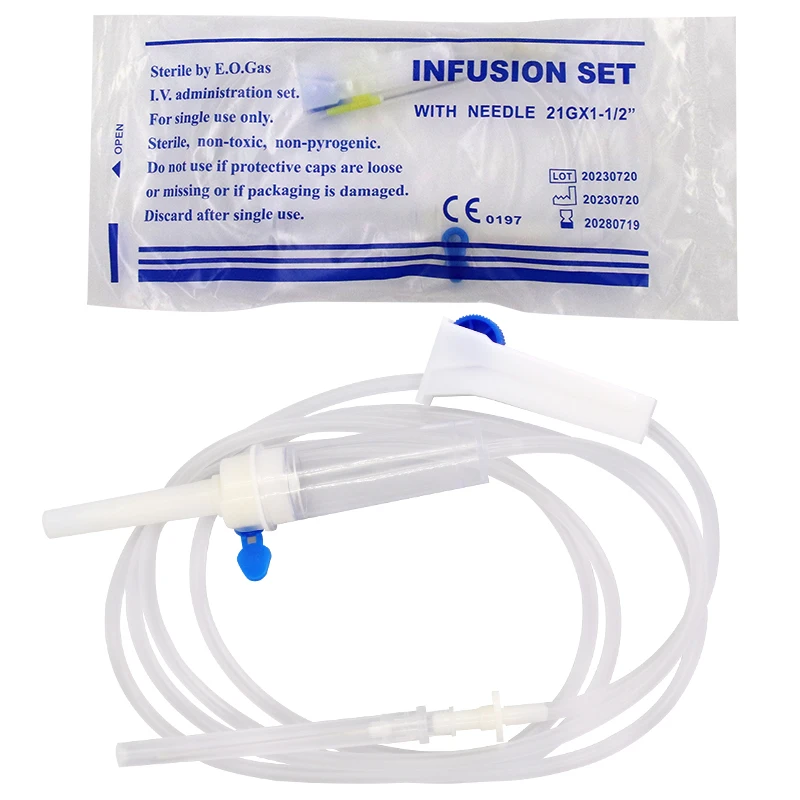 Disposable Pet Infusion Set Veterinary Equipment Syringe Infusion Set for Animals