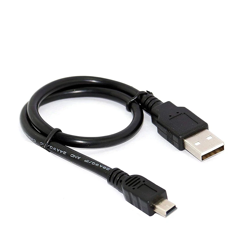 Лидер продаж на Amazon, usb 2,0 кабель для зарядки и передачи данных, шнур от USB A до Mini B, мини usb-кабель для GoPro Hero 3, MP3