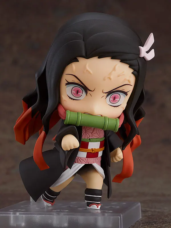 Японское аниме Kimetsu no Yaiba Q-Version 1194 # Nezuko Kamado фигурка изменяющая лицо кукла милая мультяшная