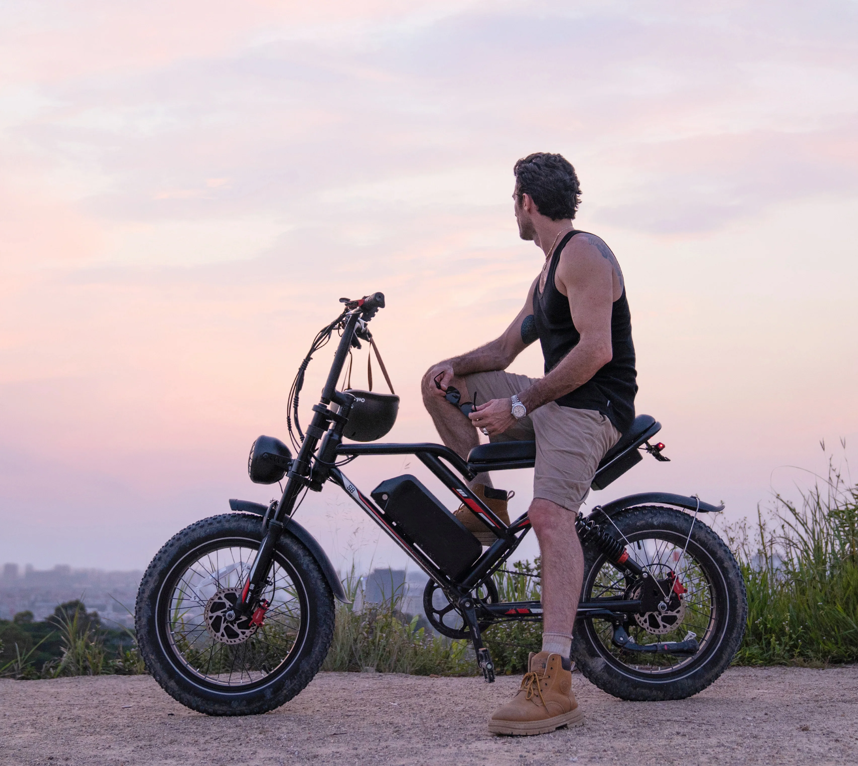 Electric Bicycle 25AH 2000W Mountain Ebike Fat Tire Moped Adult Off-Road Hydraulic Brake Electric Bike