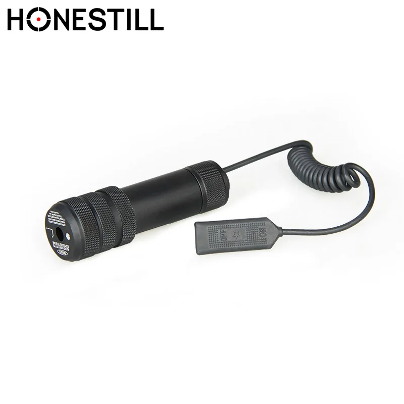 Tactical Red Dot Laser Sight With Switch Tail 20mm Mount  Laser Pointer For Hunting
