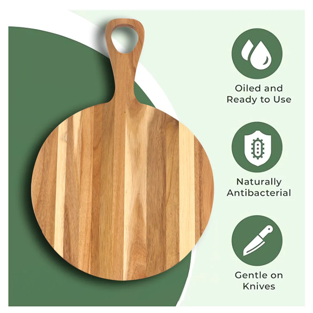 customized Acacia wood cutting board, daily use of kitchen utensils multi-functional cutting board
