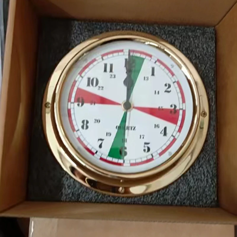 IMPA:370201 Marine quartz clock chimes marine chronographs Ship clock with silence zones