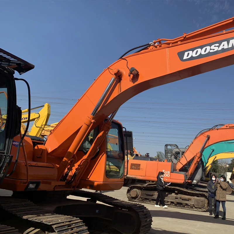 Оригинальный Корея экскаватор используется 20 тонн Doosan 220 DH220 DH220LC-7 гусеничный для продажи