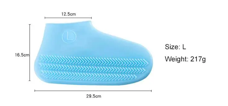 Популярные Прозрачные Нескользящие сапоги, Многоразовые водонепроницаемые резиновые силиконовые сапоги для дома и улицы, защита от дождя