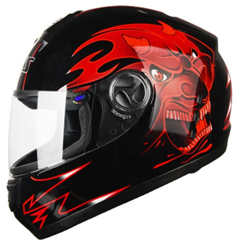 Wholesale Helmet Motorcycle Vintage Motorbike helmet Cool Style Security Protect Bike Motor Motorcycle Venom Helmet Motorcycle