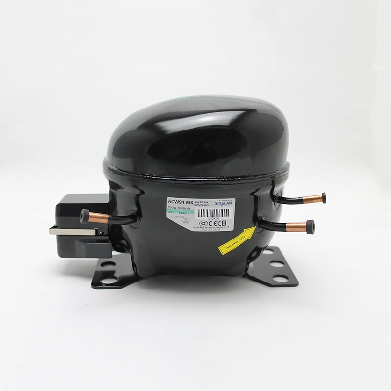 MX-ADW91 refrigeration compressor  220-240v R134A 1/3-HP Domestic for fridge