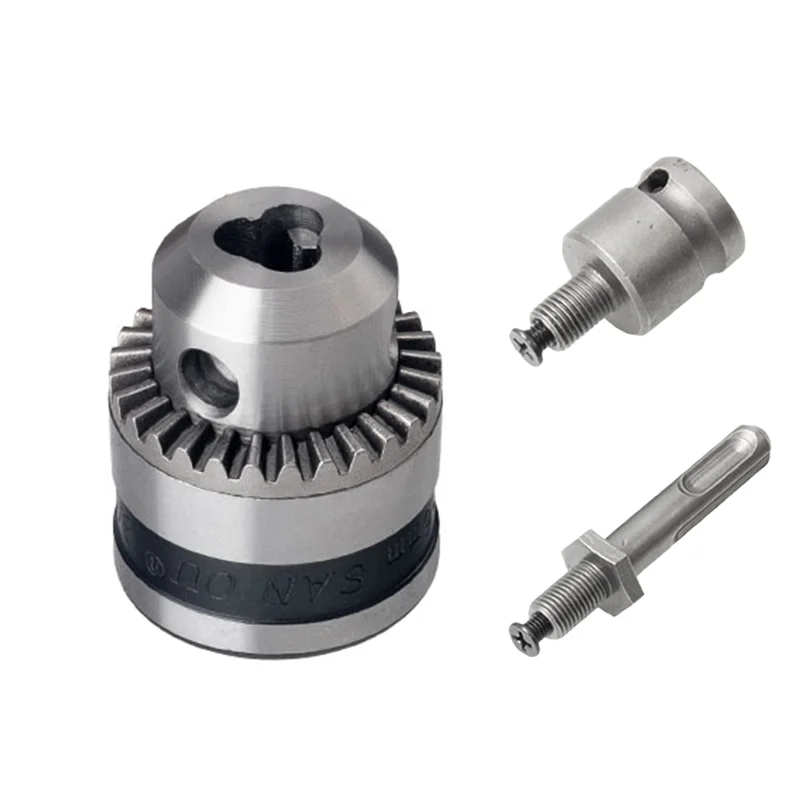 3in1 Set 6mm Key Type Chuck 3/8 For Impact Wrench and SDS Hammer tool sets