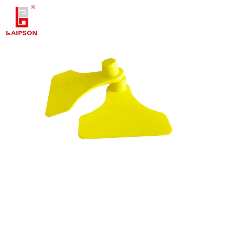 TOP TPU Shovel visual pig swine goat ear tag with printing logo for farm